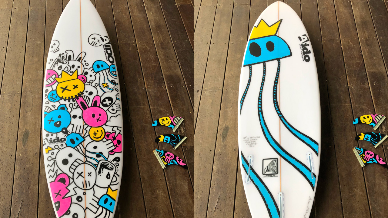 Luca's first board completed